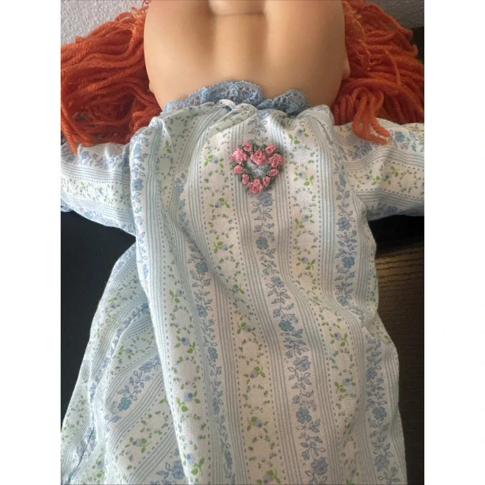 Vintage 1983  Cabbage Patch Kids Doll Red Hair‎ Green Eyes Xavier Roberts